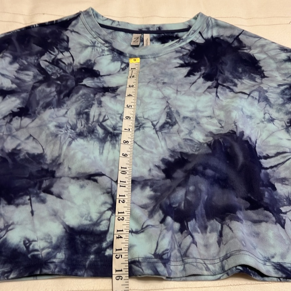 Z by Zella Tie Dye Crop Sweatshirt - Picture 7 of 7